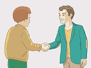 No HIV transmission: touching or shaking hands